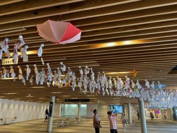姫路駅　てるてる坊主展